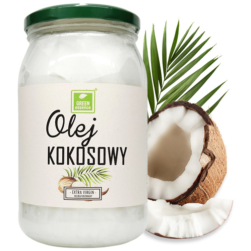 Olej kokosowy nierafinowany Extra Virgin + Smalec z Gęsi - zdrowe tłuszcze KETO ZESTAW