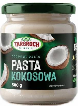 Pasta kokosowa Naturalna - Mus kokosowy 500 g - Targroch